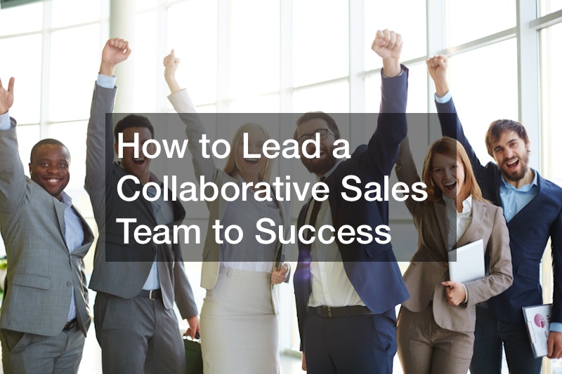 How to lead a collaborative sales team to success